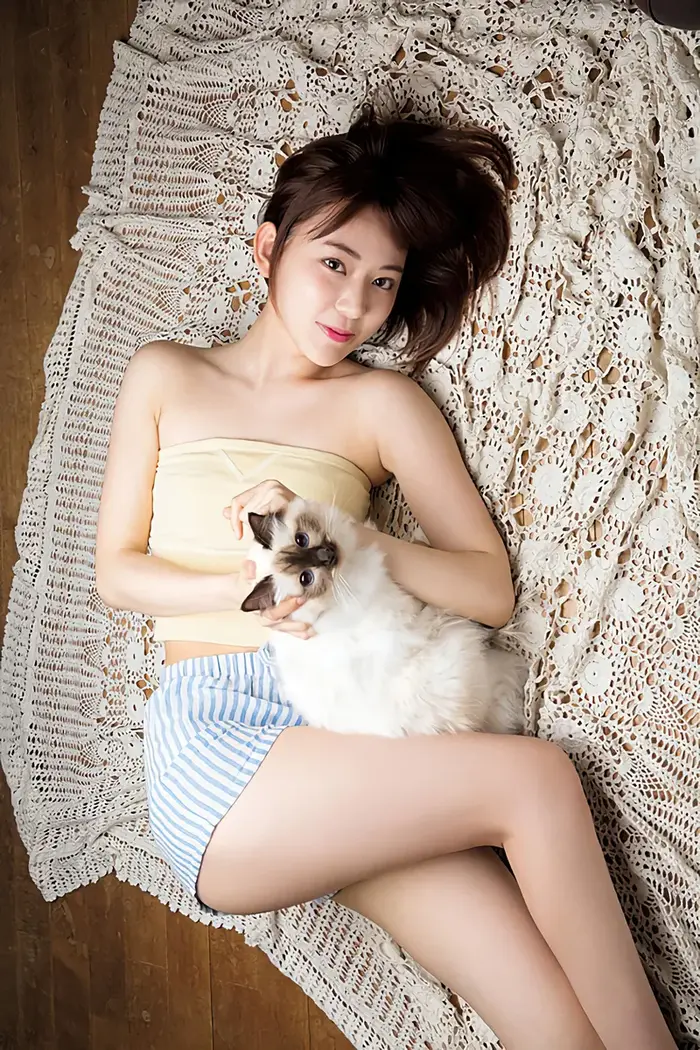 【宮脇咲良の高画質エロ画像133枚】元IZ*ONE・AKB・HKTメンバーのお宝水着グラビア 49th image