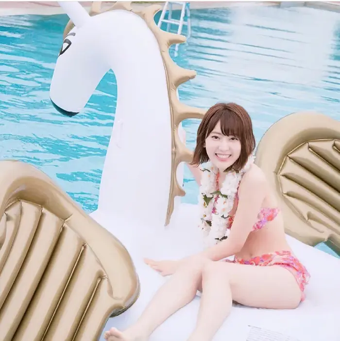 【宮脇咲良の高画質エロ画像133枚】元IZ*ONE・AKB・HKTメンバーのお宝水着グラビア 52th image
