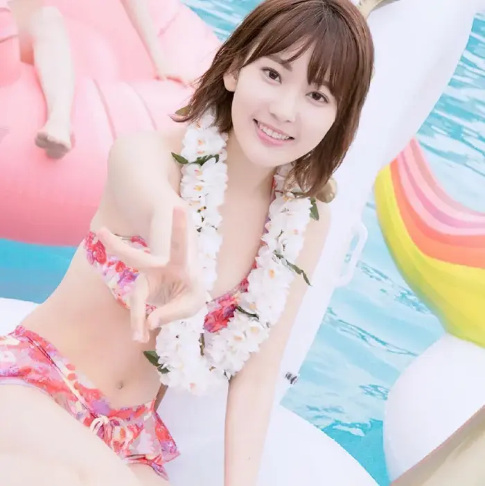 【宮脇咲良の高画質エロ画像133枚】元IZ*ONE・AKB・HKTメンバーのお宝水着グラビア 55th image