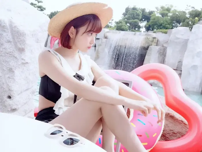 【宮脇咲良の高画質エロ画像133枚】元IZ*ONE・AKB・HKTメンバーのお宝水着グラビア 62th image