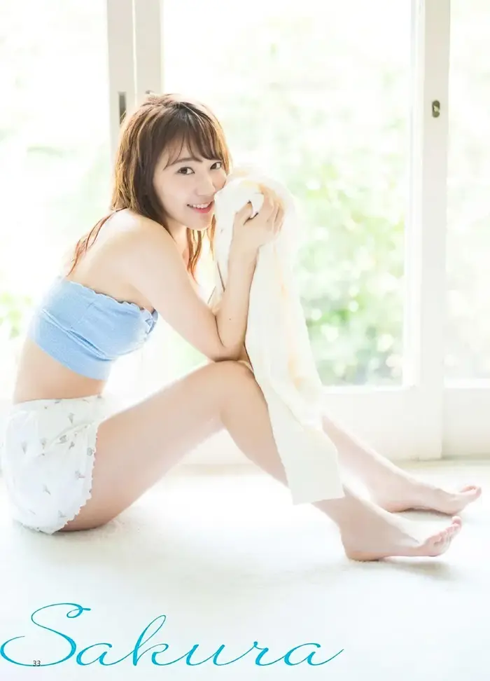【宮脇咲良の高画質エロ画像133枚】元IZ*ONE・AKB・HKTメンバーのお宝水着グラビア 64th image