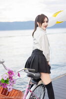 [YouMi尤蜜荟] Vol.903_ Goddess Carol 周妍希大理旅 Pulse Erotic Sensation White T配黑短裙秀完美身MaterialStray Photography 100P