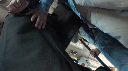 [Erotic GIF] Erotic GIF images of women who are molested on the train and squid on their knees Vol.2 5th image