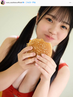 Horipro's busty JK Suzuhara Suzuhara (17), swimsuit gravure image delights fans with the powerful WW Friday advance cut!