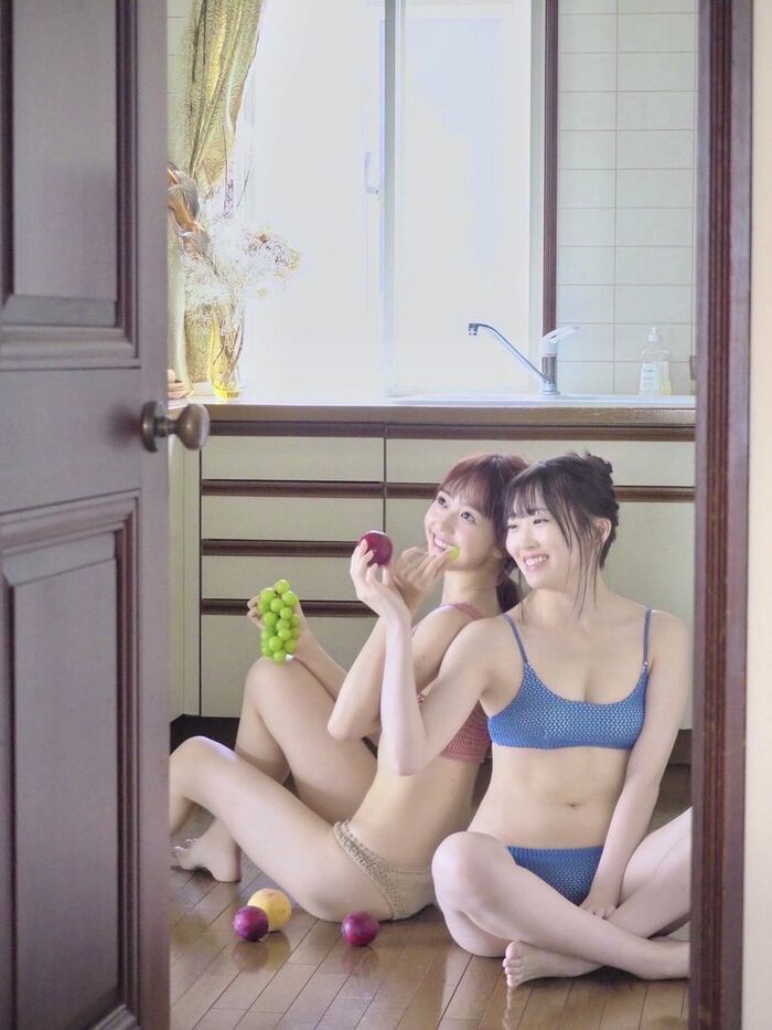 AKB48 Ryoha Yamane, Purin Purin Beautiful Ass Raving Arashi WW Swimsuit Gravure Off-Shot Images Fans Are Very Excited! 15th image