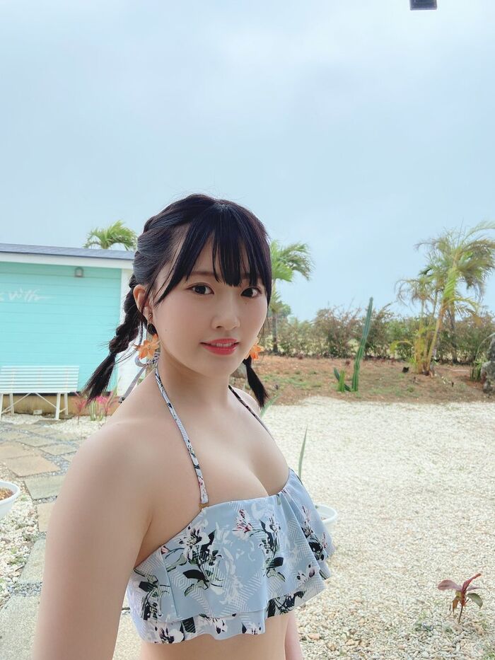 AKB48 Ryoha Yamane, Purin Purin Beautiful Ass Raving Arashi WW Swimsuit Gravure Off-Shot Images Fans Are Very Excited! 18th image