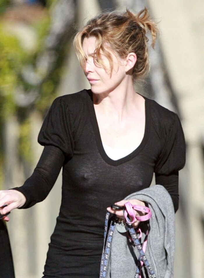 Alien braless image!! 120 photos of white beauties with transparent nipples 29th image
