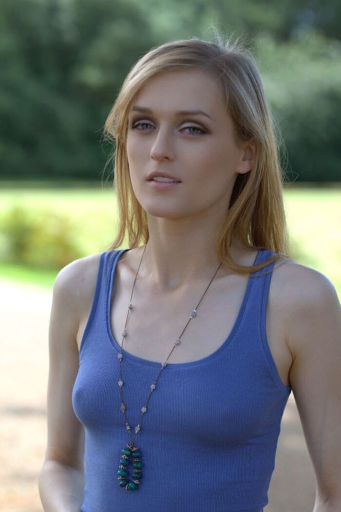 Alien braless image!! 120 photos of white beauties with transparent nipples 33th image