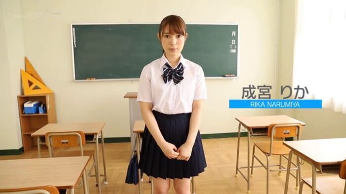 Rika Narimiya Half French and doll-like beautiful girl sex image 30th image