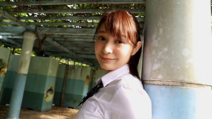 Rika Narimiya Half French and doll-like beautiful girl sex image 45th image