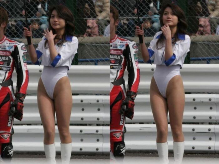 Erotic image of a race queen with a high-leg crotch radical 94th image