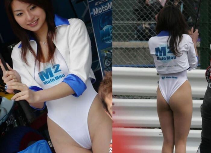 Erotic image of a race queen with a high-leg crotch radical 95th image
