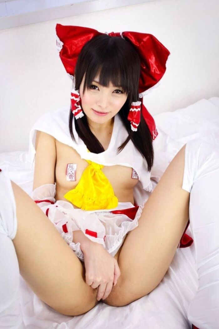 Cosplay masturbation images!! 110 sheets of writhing and panting layers 60th image