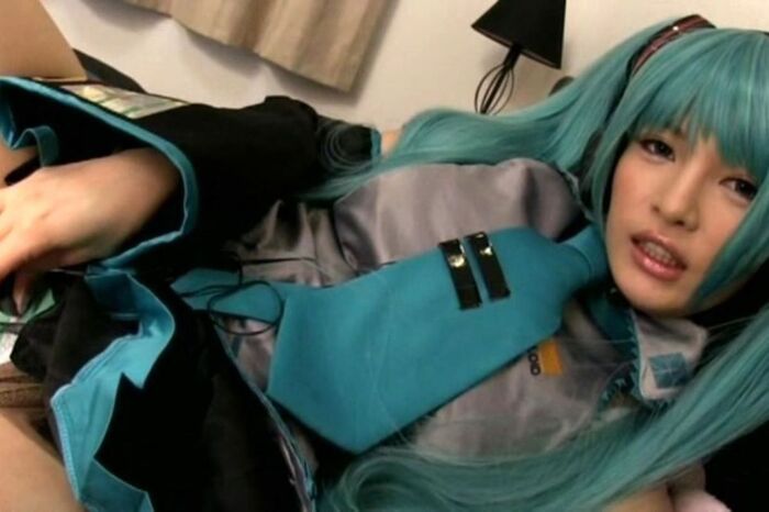 Cosplay masturbation images!! 110 sheets of writhing and panting layers 82th image