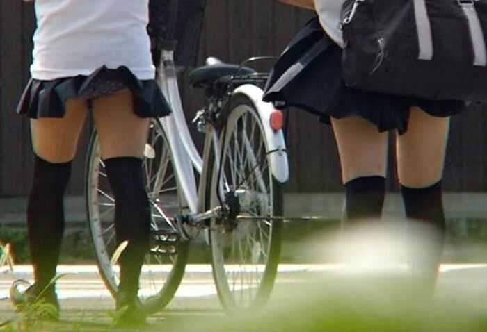 Uniform knee-high image!! 140 Niso miniskirt JK 100th image