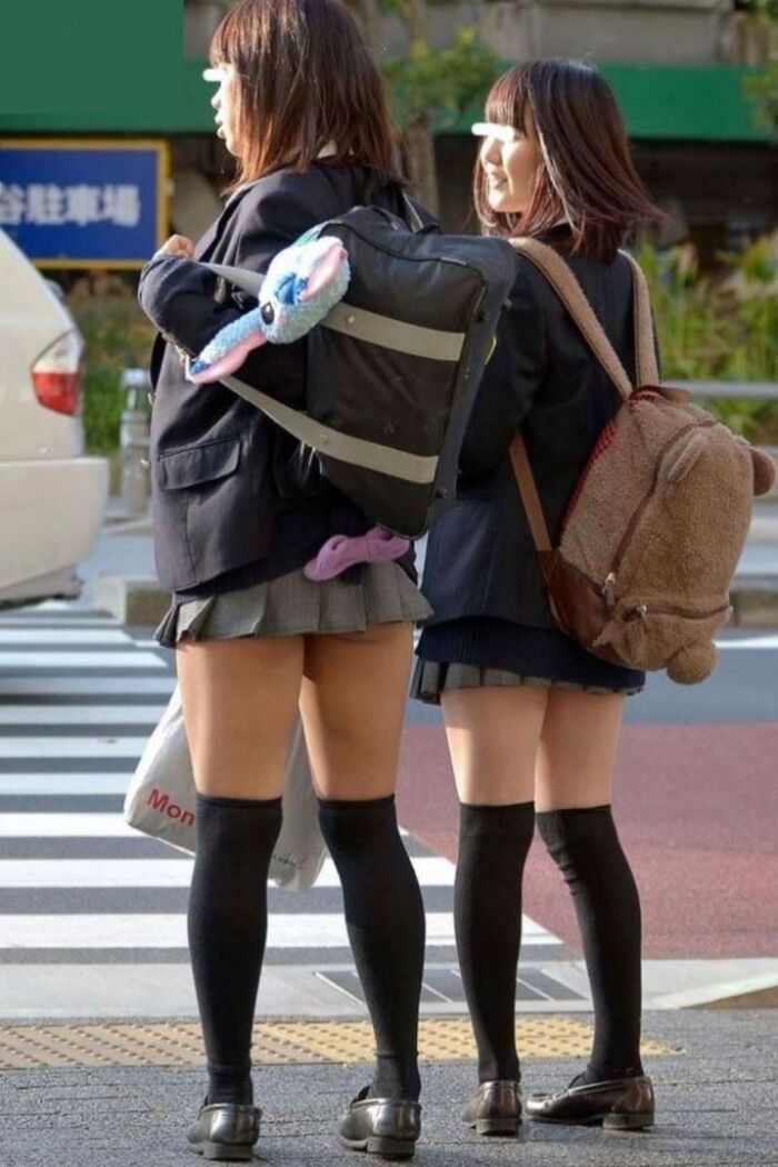 Uniform knee-high image!! 140 Niso miniskirt JK 18th image