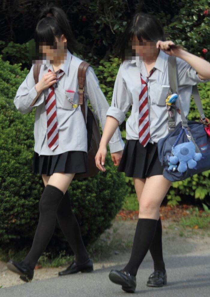 Uniform knee-high image!! 140 Niso miniskirt JK 24th image