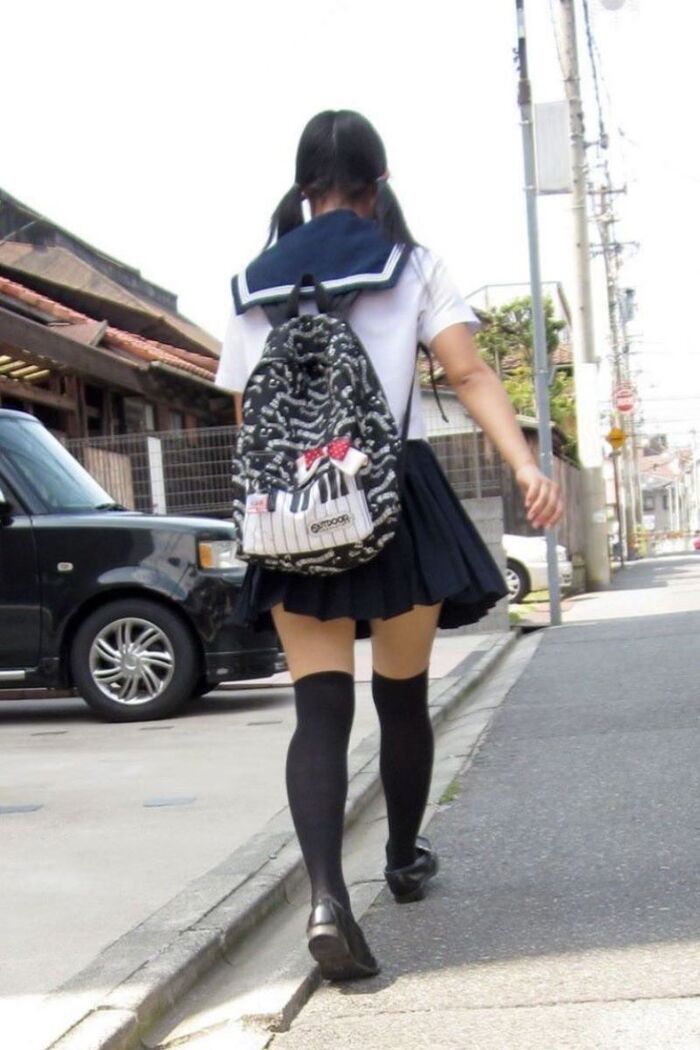 Uniform knee-high image!! 140 Niso miniskirt JK 37th image