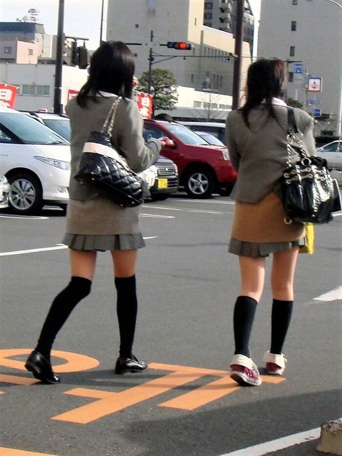 Uniform knee-high image!! 140 Niso miniskirt JK 4th image