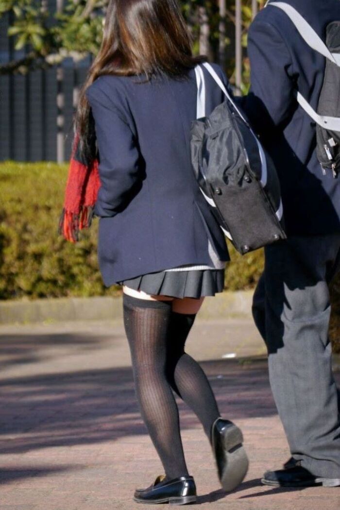 Uniform knee-high image!! 140 Niso miniskirt JK 45th image