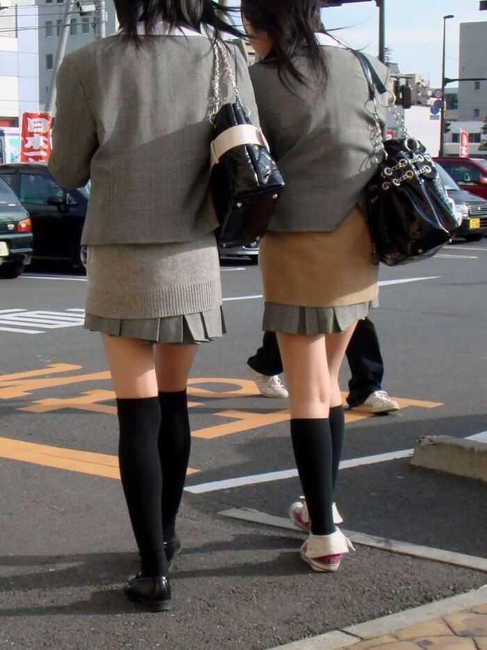 Uniform knee-high image!! 140 Niso miniskirt JK 5th image