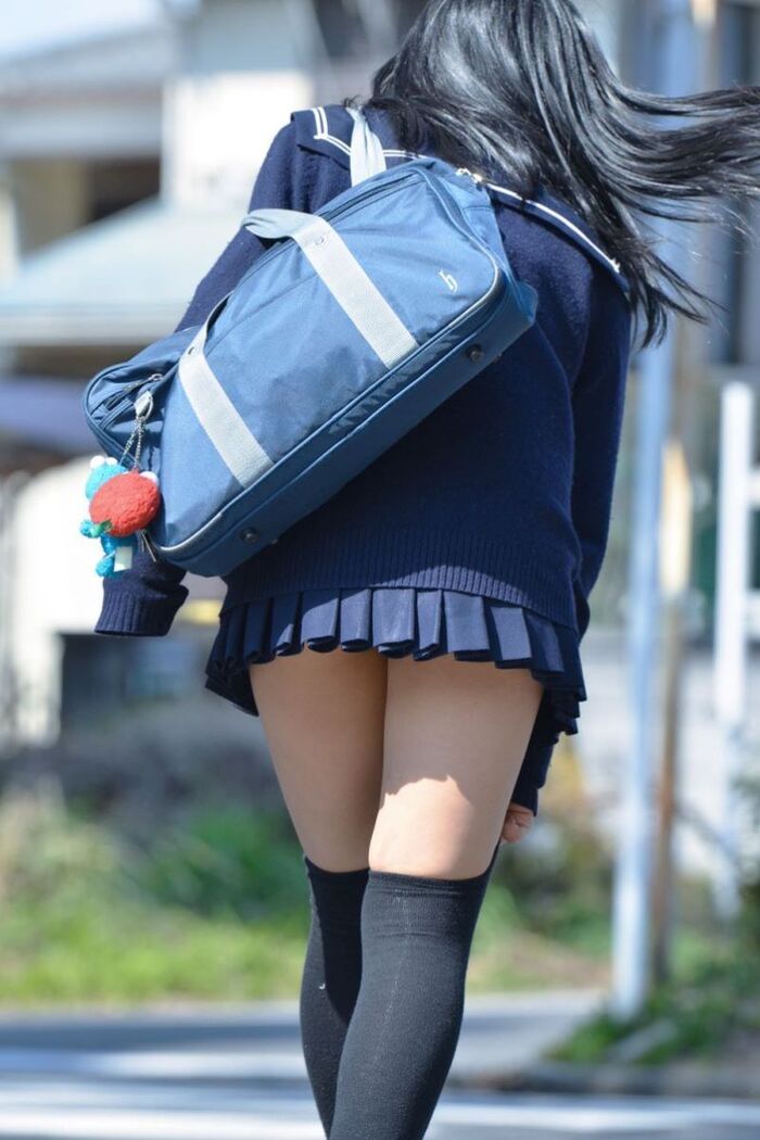 Uniform knee-high image!! 140 Niso miniskirt JK 59th image