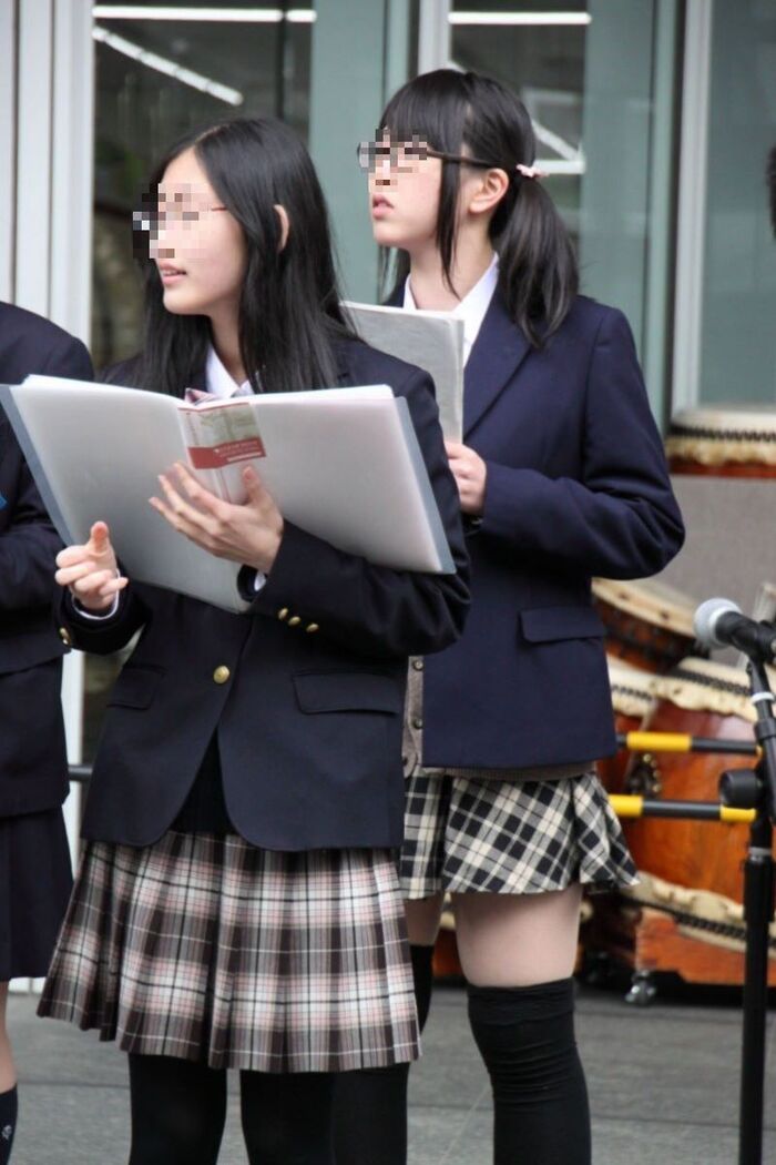 Uniform knee-high image!! 140 Niso miniskirt JK 63th image