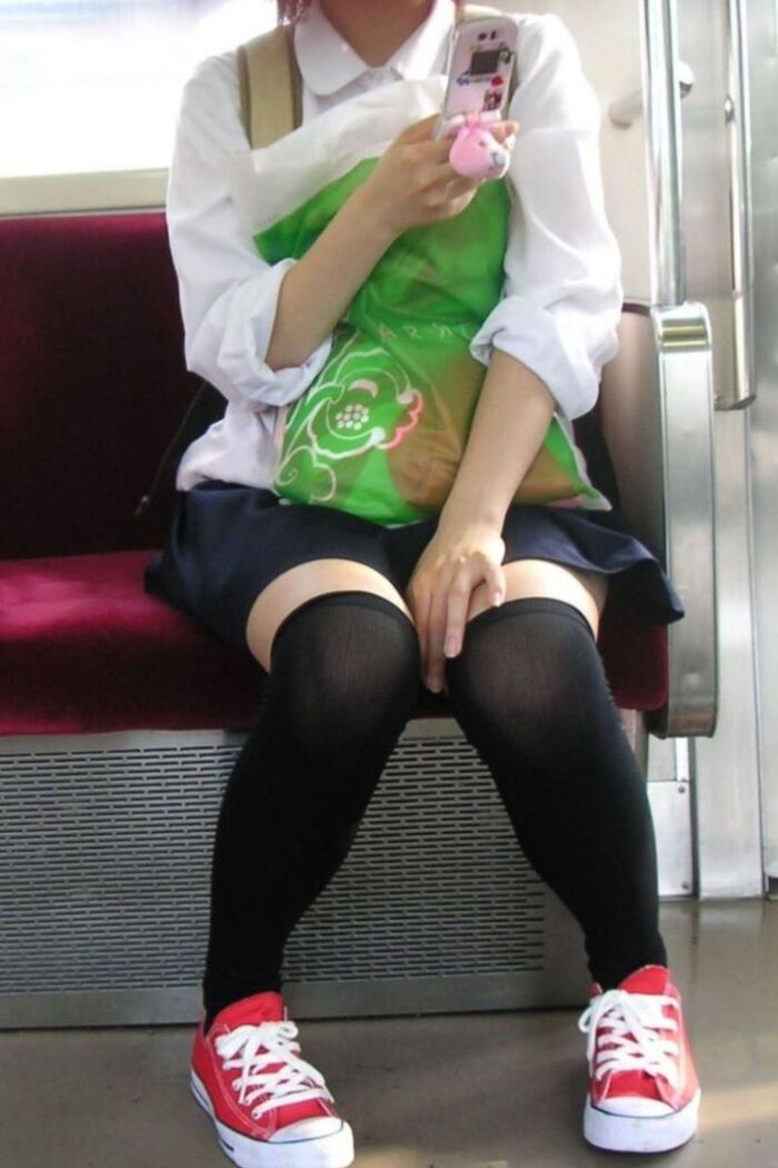 Uniform knee-high image!! 140 Niso miniskirt JK 78th image
