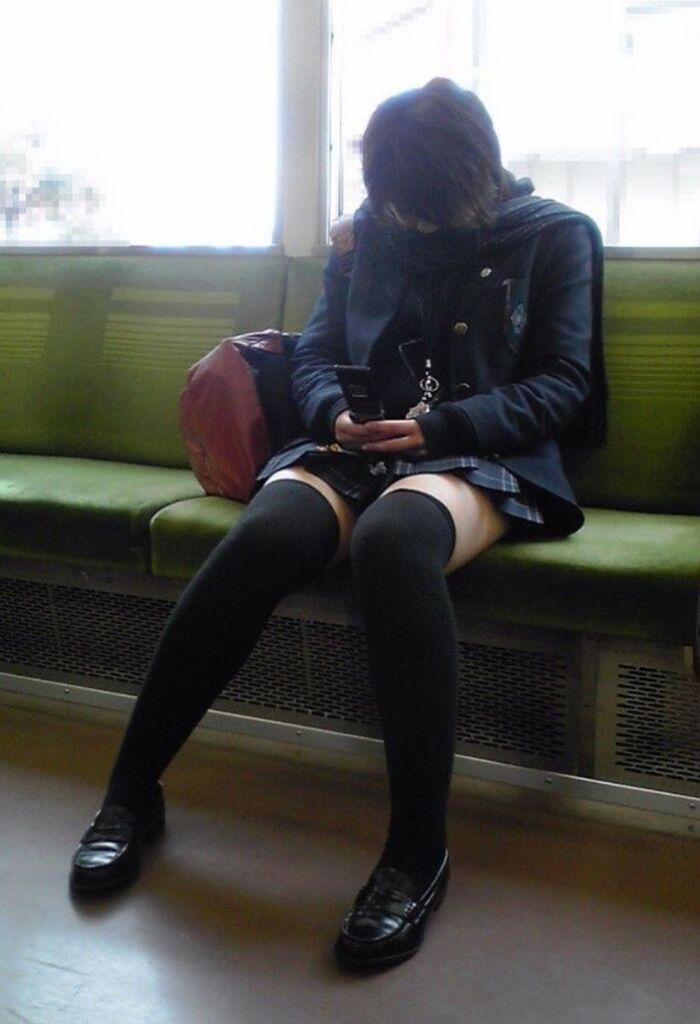 Uniform knee-high image!! 140 Niso miniskirt JK 87th image