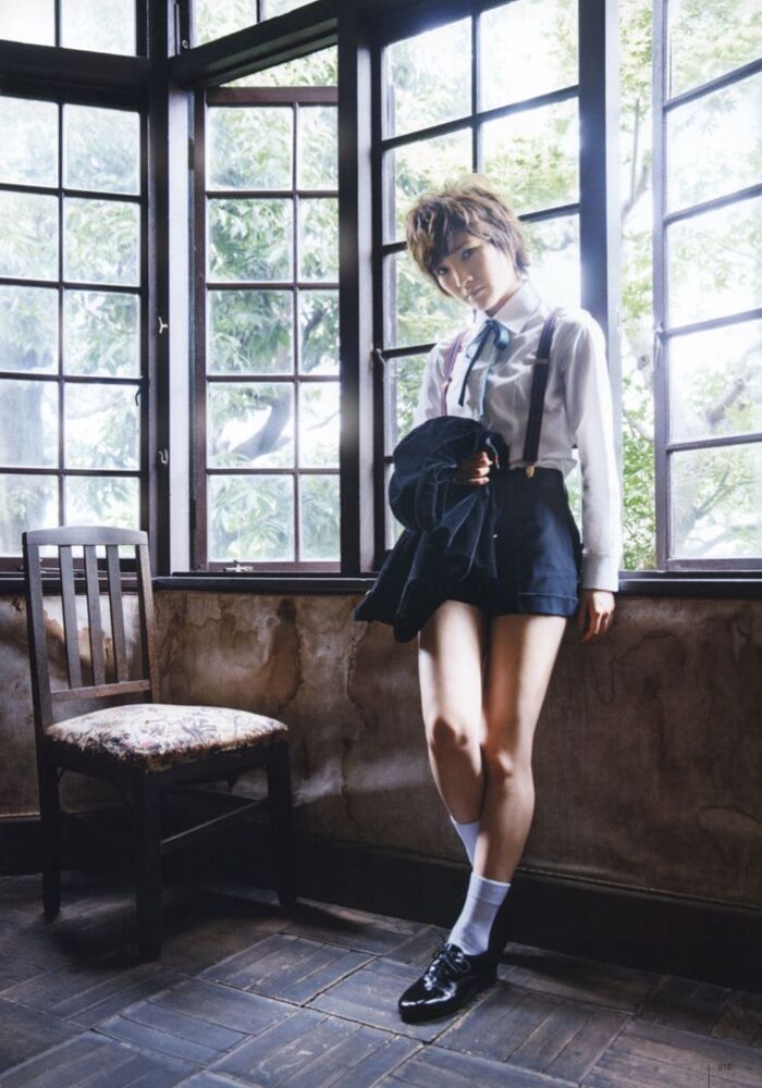 Nana Okada's short hair is a cute swimsuit gravure image 42th image