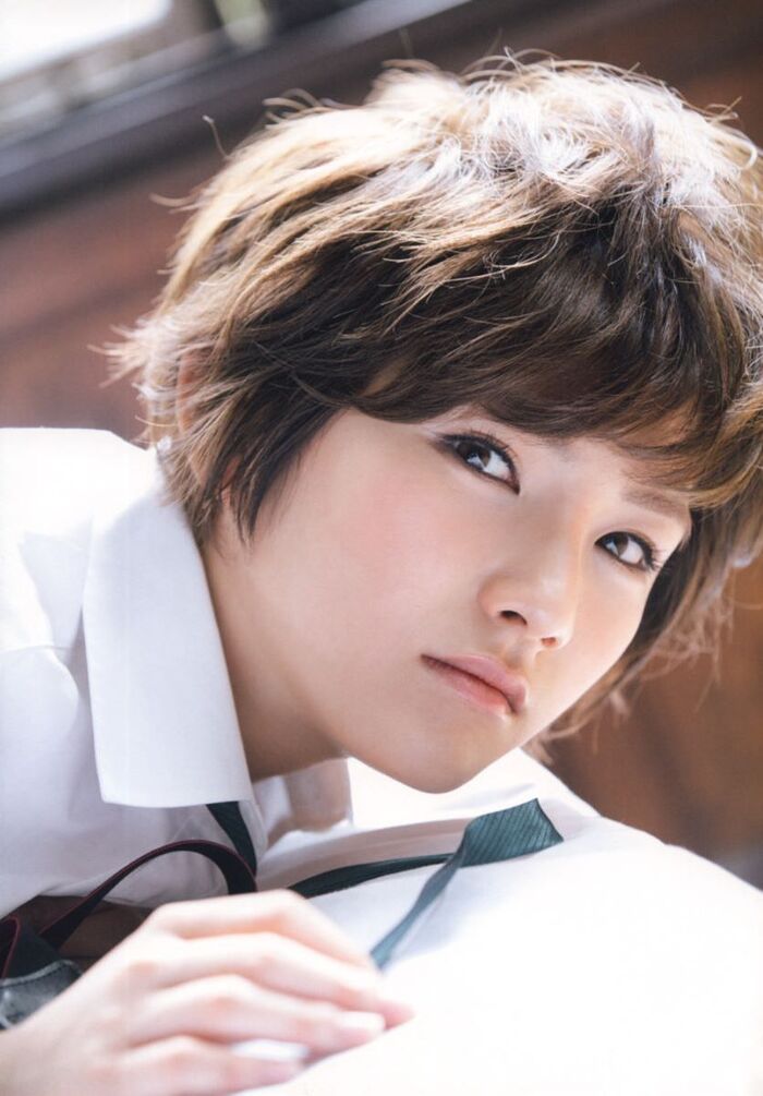 Nana Okada's short hair is a cute swimsuit gravure image 43th image