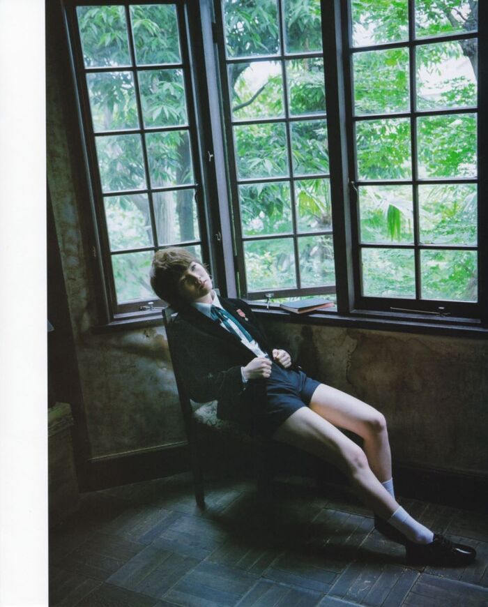 Nana Okada's short hair is a cute swimsuit gravure image 55th image