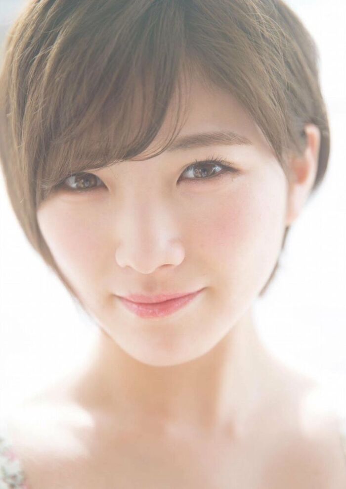 Nana Okada's short hair is a cute swimsuit gravure image 64th image