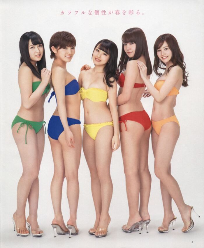 Nana Okada's short hair is a cute swimsuit gravure image 78th image
