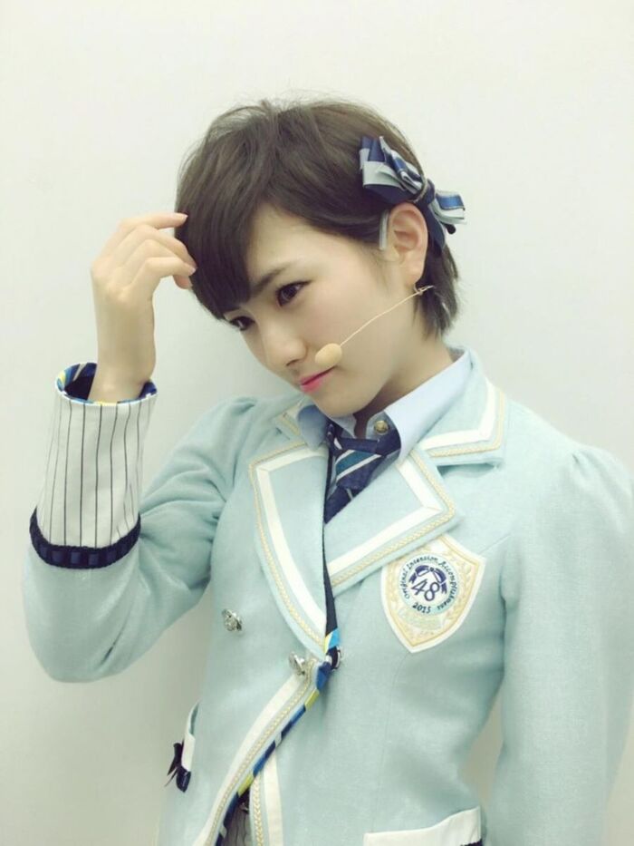 Nana Okada's short hair is a cute swimsuit gravure image 89th image