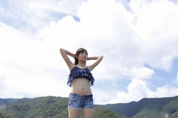岩崎名美 スタイル抜群な水着グラビア画像 48th image