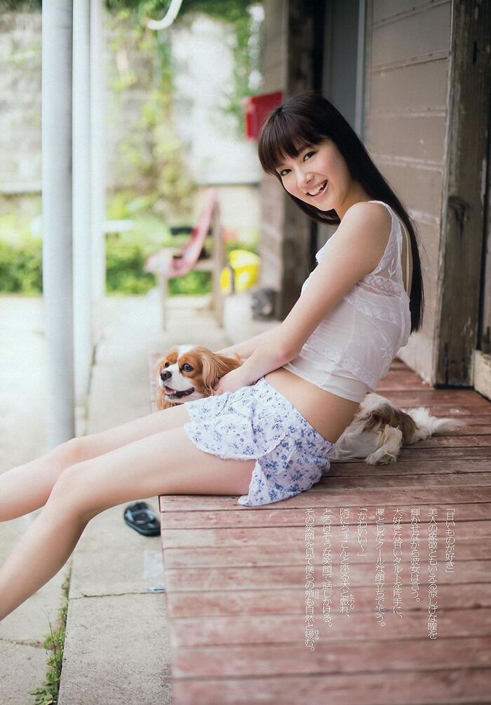 Yuai Shinkawa's radical and cute C cup swimsuit gravure image 19th image