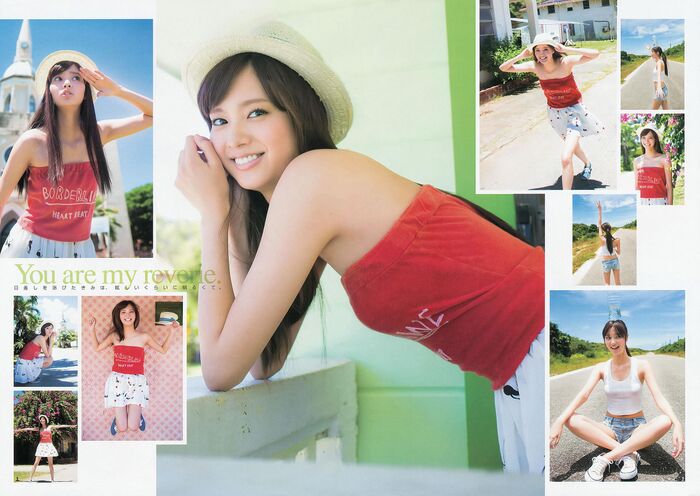 Yuai Shinkawa's radical and cute C cup swimsuit gravure image 24th image