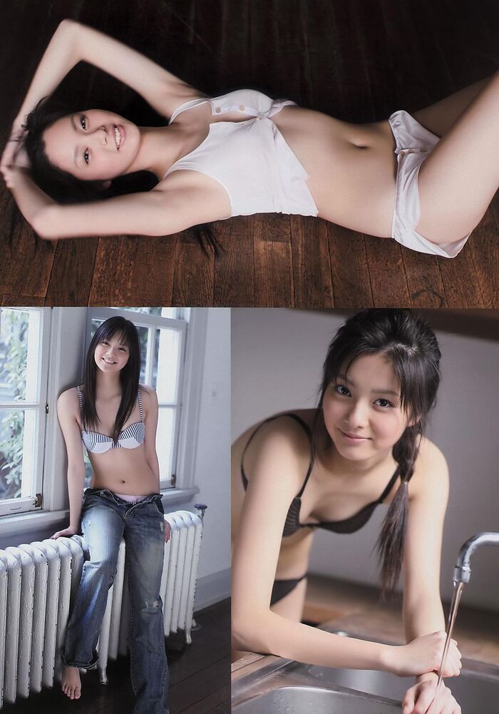 Yuai Shinkawa's radical and cute C cup swimsuit gravure image 3th image