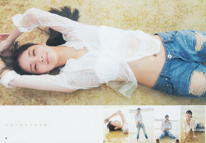 Yuai Shinkawa's radical and cute C cup swimsuit gravure image 40th image