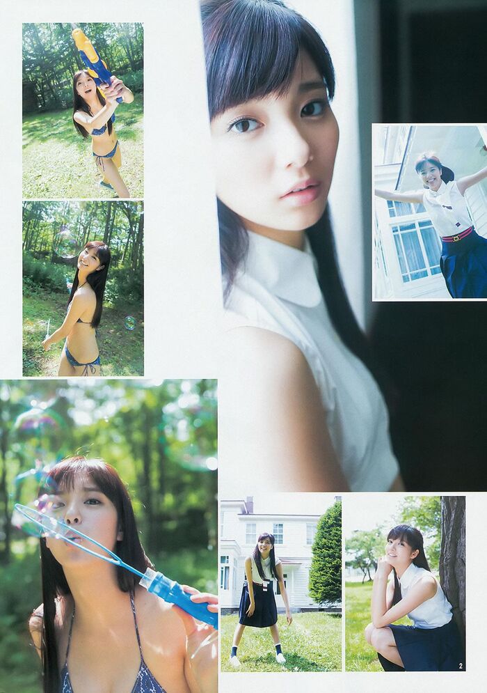 Yuai Shinkawa's radical and cute C cup swimsuit gravure image 51th image