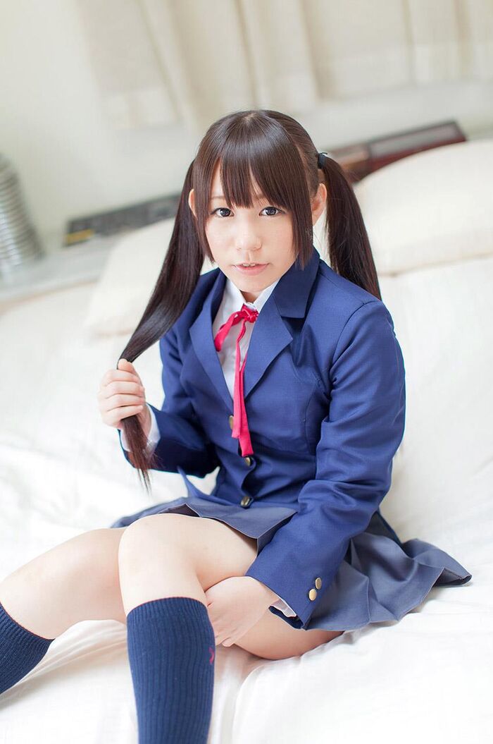 ツインテールの無毛少女・小西まりえコスプレ画像 26th image