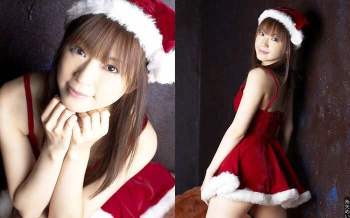 Mei Itoya of a high school girl in glasses is an erotic cute nude image 54th image