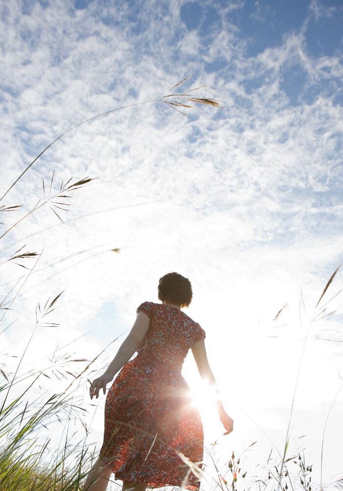 Beautiful big nude image of Saki Okuda exposing outdoors on a southern island 5th image