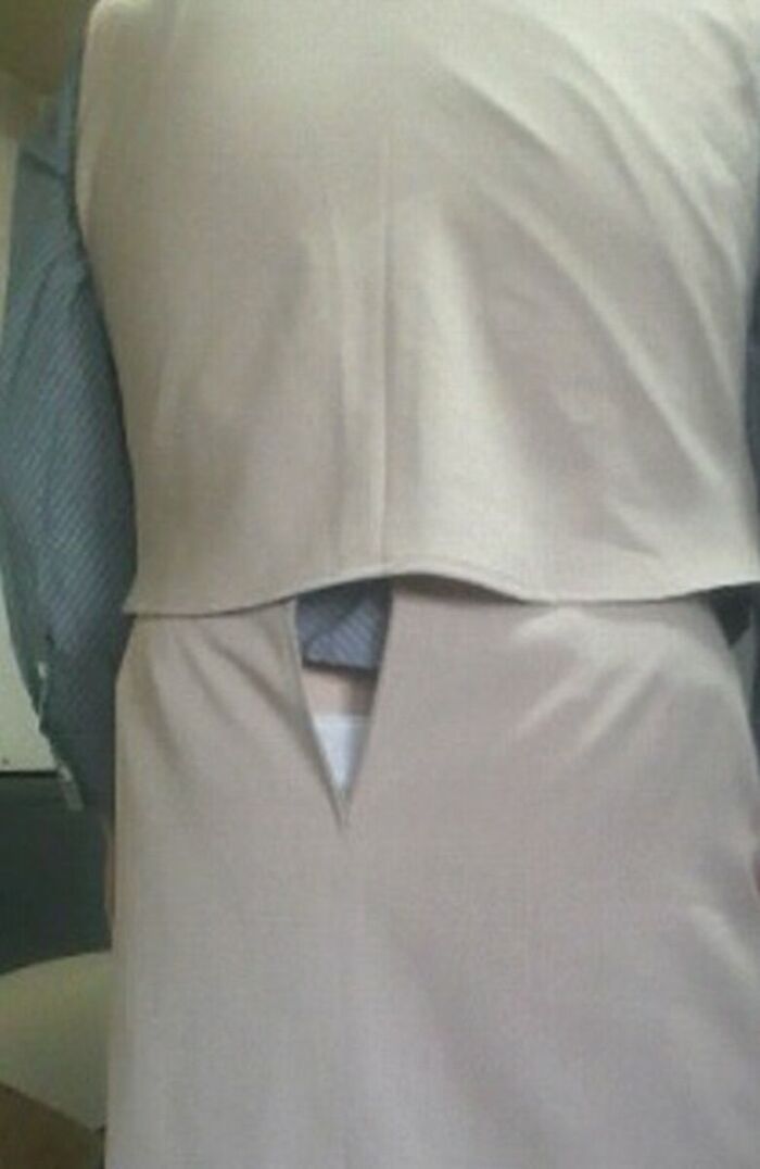 Panchira with chuck open 42 erotic images! I put together the pants that can be seen through the gap in the zipper! !! 5th image