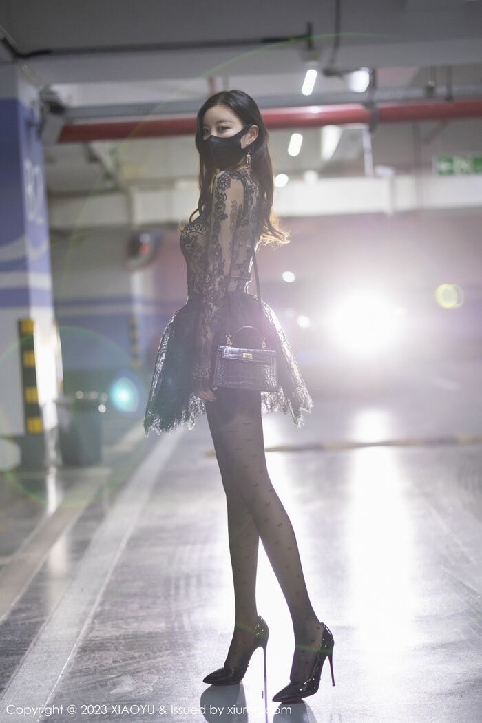 [XiaoYu画语界] Vol.988_ Goddess 杨晨晨Yome Erotic Sensibility 黑色蕾丝连衣Short 裙露黑色内衣完美诱惑Photo 92P 12th image
