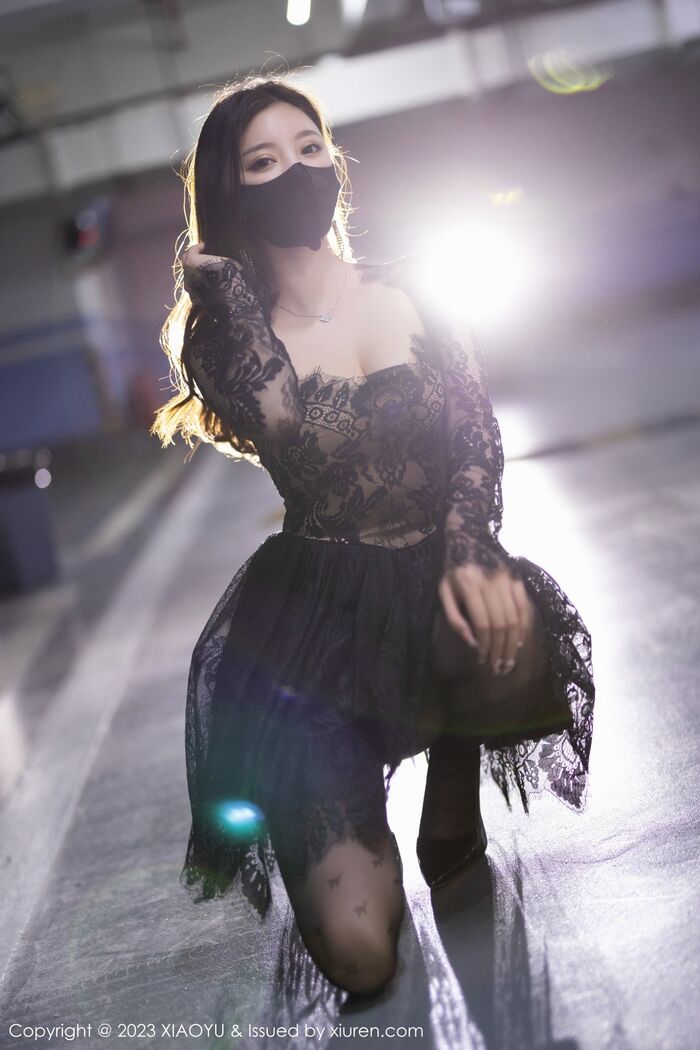 [XiaoYu画语界] Vol.988_ Goddess 杨晨晨Yome Erotic Sensibility 黑色蕾丝连衣Short 裙露黑色内衣完美诱惑Photo 92P 28th image