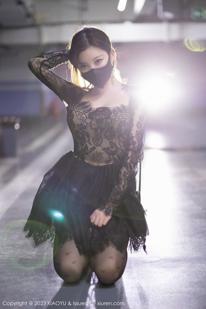 [XiaoYu画语界] Vol.988_ Goddess 杨晨晨Yome Erotic Sensibility 黑色蕾丝连衣Short 裙露黑色内衣完美诱惑Photo 92P 31th image