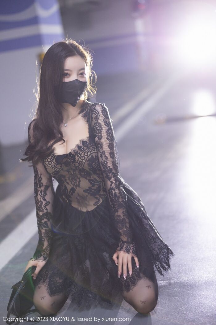[XiaoYu画语界] Vol.988_ Goddess 杨晨晨Yome Erotic Sensibility 黑色蕾丝连衣Short 裙露黑色内衣完美诱惑Photo 92P 35th image