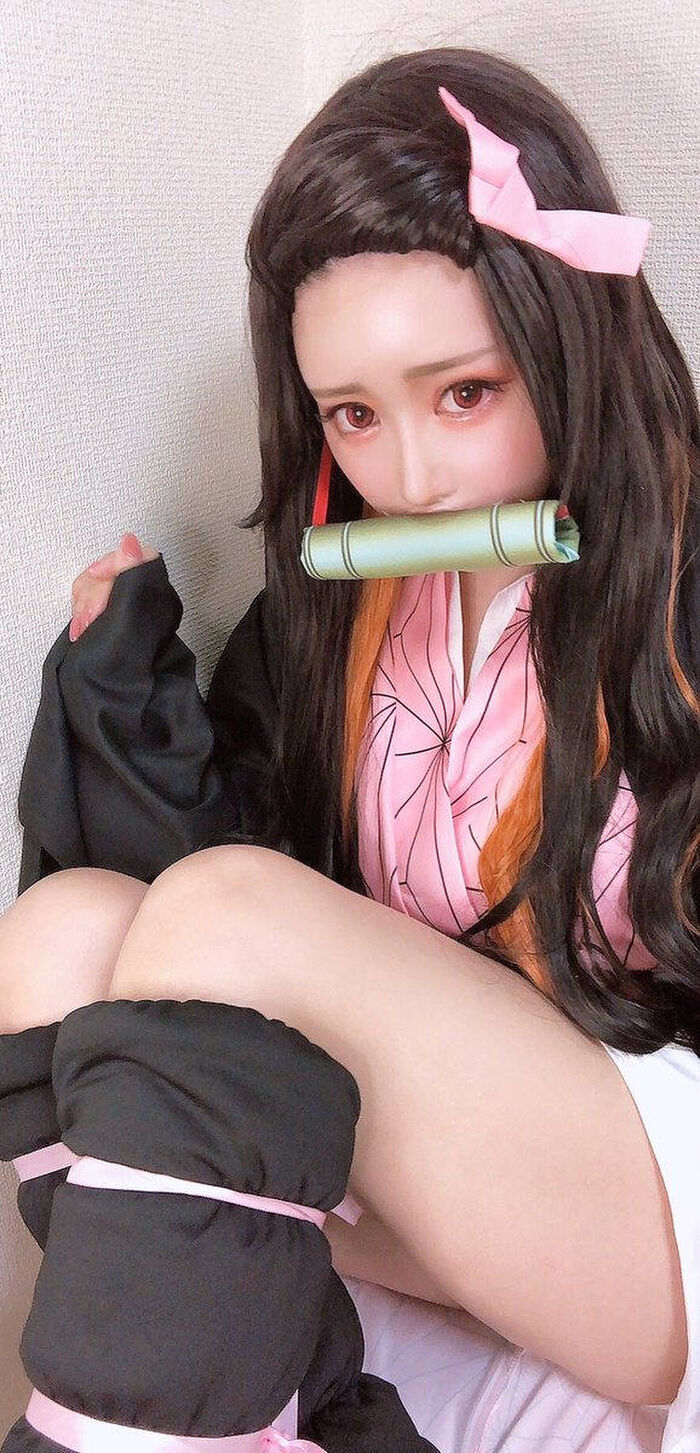 'Demon Slayer' female character cosplay erotic image 18th image